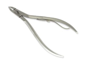 Pedicure Double Instrument, 'Cuticle Pusher', 6,5 & 8 mm, stainless, surgical quality