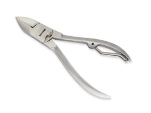 Nail Nippers, 4", stainless, satin finished surface