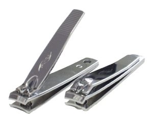Toenail Clippers, 3¼", chromium plated