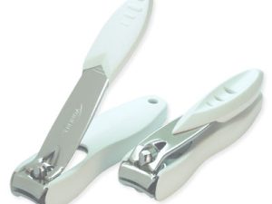 Nail Clippers, 2½", stainless steel, design version, satin finished