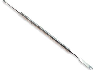 Pedicure Double Instrument, 5½", 'Cuticle Pusher - Spoon', stainless, surgical quality