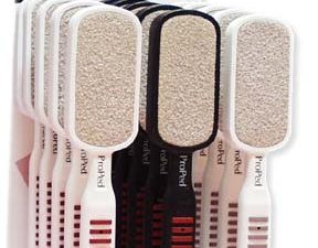 Display ROMEO, 'black & white', Ceramic Pumice Stone, 15 pieces., black-grey-white