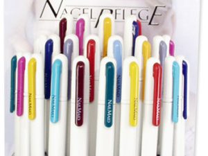 Display ProPed, Ceramic Pumice Stone 'natural', 10 pieces. brown, 5 pieces. blue, total 15 pieces.